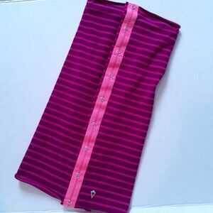 ivivva Village Chill Scarf Pink Stripe